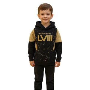 Super Bowl LVII NFL Kids Medium 5/6 Hoodie Sweatshirt SuperBowl